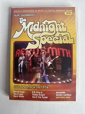 Burt Sugarman's Midnight Special Live On Stage In 1974 DVD - Marvin Gaye & More • $6.79