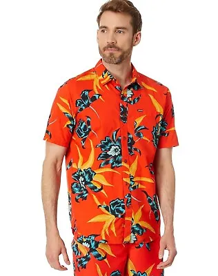 VOLCOM Island Time Button Down Mens Shirt • $13.98