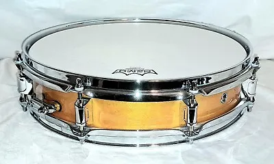 Mp Custom Piccolo Snare Drum 8 Lugs Naval Orange Lacquer- Free Ship To Cusa! • $249