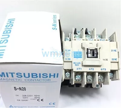 S-N20 SN20 AC220V Mitsubishi Magnetic Contactor In Box/* • $24