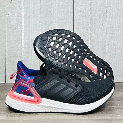 Adidas UltraBoost 20 Black Pink Chinese New Year CNY H04408 Women's US Size 6.5 • $49.90