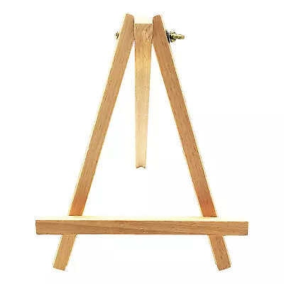 5 X 23cm Wooden Display Easel - Poster Canvas Art Retail Product Wood Stand • £11.99
