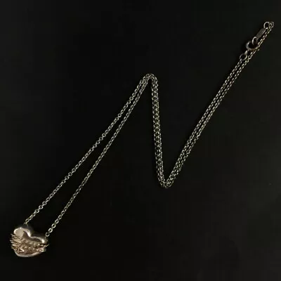 TIFFANY&CO. Silver 925 Heart & Arrow Pendant Necklace/5Y0192 • $1