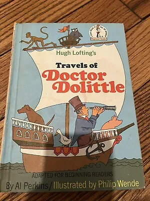 Vtg 1967 Dr. Seuss Beginner Book TRAVELS OF DR. DOLITTLE Illustrated Philip Wend • $5