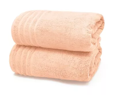 Super Soft Pack Of 2 100% Egyptian Cotton Hand Towel Absorbent Hotel Quality • £6.95