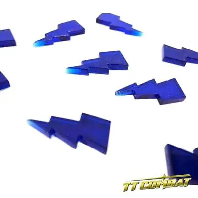 £2 • Buy TTCombat Wargames - Blue Acrylic Psychic Power Markers X 8