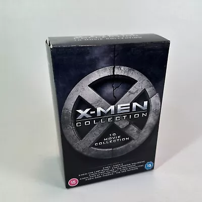 Marvel Studios X-Men 1-10 Movie Collection  DVD Box Set Cert 15 - NEAR MINT • £15.99