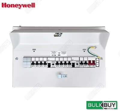10x MK Honeywell - 16 Way Populated White Metal Consumer Units - Type A - 100A • £429.75