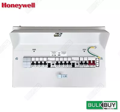 5x MK Honeywell - 16 Way Populated White Metal Consumer Units - Type A - 100A • £220.25