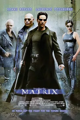 The Matrix - Movie Poster (Regular Style) (Size: 24  X 36 ) • $12.99