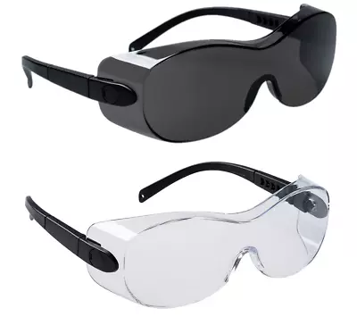 £35.99 • Buy PS30 Over Spectacle Safety Anti Scratch UV + Eye Protection Eyewear Glasses