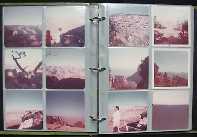 $39 • Buy Family Vacation Photo Album 1971 Grand Canyon To Arlington 256 Photos