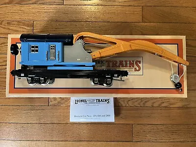 + Lionel MTH O Tinplate 2810 Lionel Lines (Boy's) Derrick Crane Car 11-70092 NIB • $295