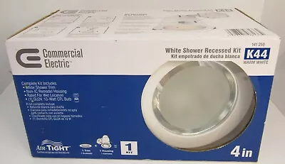 Commercial Electric White Recessed Shower Kit K44 # 141250- Open Package • $12.99