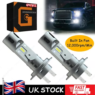 2x H7 Led Headlights Bulb Replace High Low Beam 6000k Xenon Canbus Error Free Z7 • £23.79