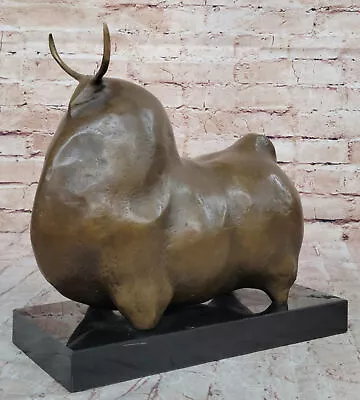 Botero Tribute Art Spanish BULL Wall Street Stock Market Bronze Statue Matador • $399.50