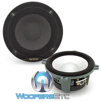 2 Mids Only Kappa Perfect Infinity 5.25  Pro 400w Midranges Midbass Speakers New • $199.99