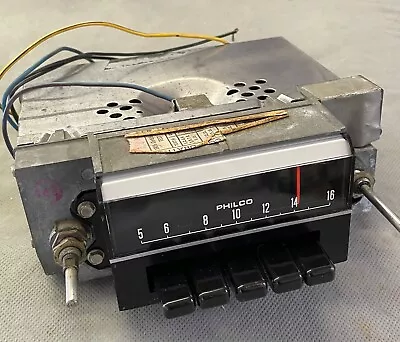 1969 69 1970 70 Ford Mustang Cougar AM Car Radio C9ZA Philco NEEDS WORK • $49.99