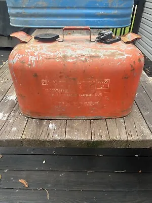 Vintage OMC 6 Gallon Outboard Motor Boat Gas Can Fuel Tank • $50