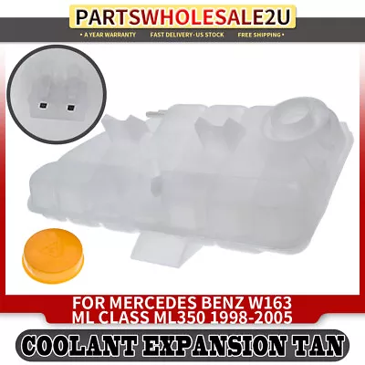 Pressurized Coolant Reservoir For Mercedes-Benz W163 ML320 ML350 ML500 2002-2005 • $35.29