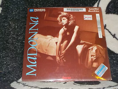 Madonna NEW SEALED Self Titled 8  Laserdisc LD Like A Virgin Free Shipping • $66.49