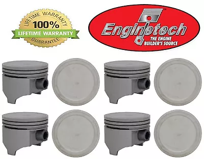 Chrysler Dodge Mopar 360 5.9L V8 Enginetech Pistons (8) 1971 - 1992 • $158.14