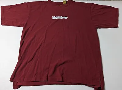 Mossimo Knit T Shirt Men's Size M Burgundy Vintage Short Sleeve • $35.99