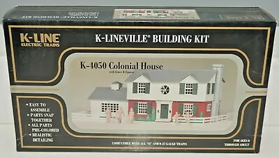 K-line O-gauge K-4050 K-lineville Building Kit Colonial House - Sealed Ob  • $29.99