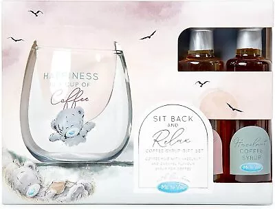 Me To You Bear Glass Mug & Coffee Syrup Gift Set • £19.61