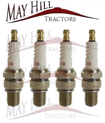 Massey Ferguson TED 35 135 Petrol/TVO Spark Plug Set (4pcs) - Long Reach • £13.49