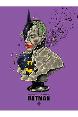 Batman 1989 By Josh Beamish Ltd Edition X/45 Poster Print Mondo MINT Movie Art • $95