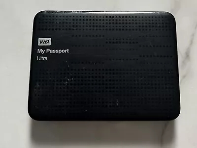 WD My Passport Ultra Portable Drive 1TB USB External Hard Drive WDBZFP0010BBK-04 • $34.99