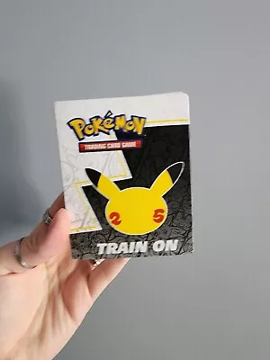 Pokemon 25th Anniversary Celebrations - Mini Portfolio Card Binder (60 Pockets) • $7