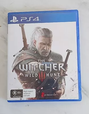 The Witcher III 3 Wild Hunt Complete + Soundtrack -Sony PlayStation 4 PS4 VGC • $20