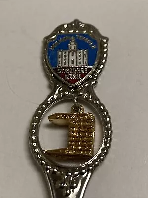 Mormon Temple St George Utah Vintage Souvenir Spoon Collectible • $3.95