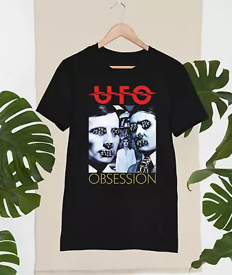 Vintage UFO Band Obsession T-shirt Black Unisex All Sizes S To 5XL JJ2776 • $22.79