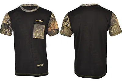 Mens Jungle Print Camouflage Army Vest Short Sleeve T Shirt Fishing Hunting • £6.29