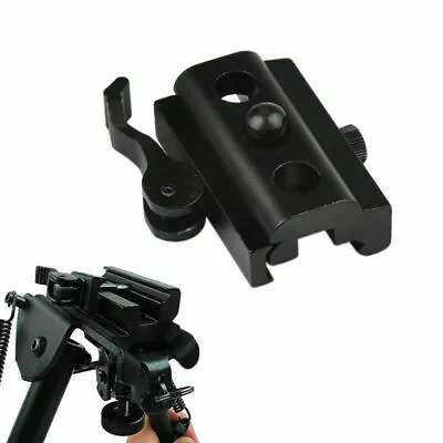 Sling Swivel QD Bipod Adapter Fit 20mm Weaver Picatinny Rail Mount Airgun Rifle • £7.18