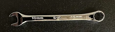 Vintage SK Hand Tools 88310 10mm 12pt SuperKrome Metric Combination Wrench • $14.99