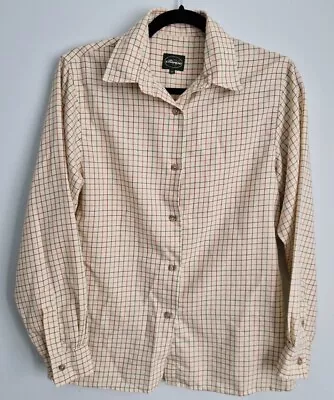 Le Chameau Ladies Tattershall Country Check Shirt. Medium / 12 • £19.99