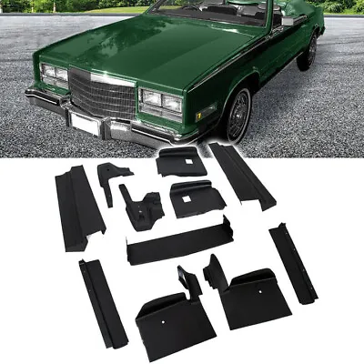 For Cadillac Eldorado 1979-1985 Front / Rear Bumper Fillers Black • $24.97