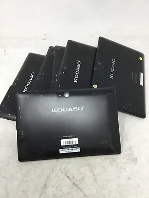 Kocaso Tablet Black Model DX758 Pro -LOT OF 6-FOR PARTS-READ DESCRIPTION -rz • $39.99