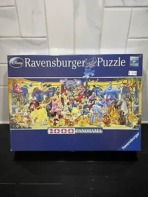 Ravensburger Disney Group Photo Puzzle 1000 Pieces Jigsaw Puzzle • $28