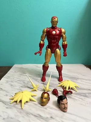 Hasbro 6” Marvel Legends - Loose - Iron Man - 80th Anniversary - 2019 - Complete • $46.99