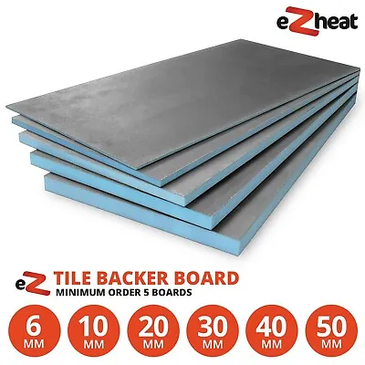 Tile Backer Boards Cement Coated Insulation Underfloor Heating Wet Room Bathroom • £8.99
