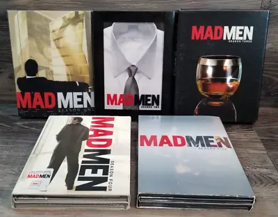 Mad Men Series DVD Lot - Seasons 1 2 3 4 5 **Season 4 FACTORY SEALED • $14.99