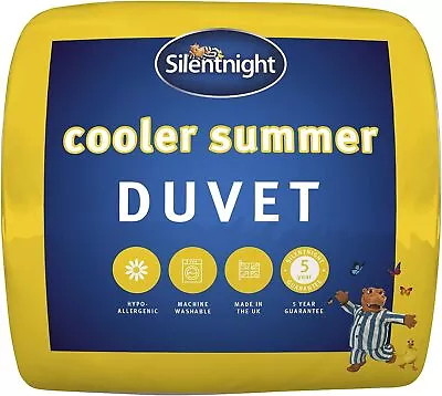 Silentnight Luxury Cooler Summer Duvet Quilt 4.5 Tog Lightweight Fresh Cooling • £23.99