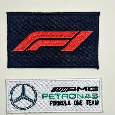 2 Pack Ultimate F1  MERCEDES Patch Combo  FORMULA ONE F1 RACING Iron-on PATCHES • $15