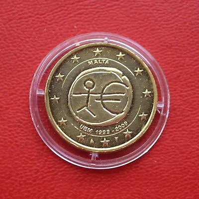 Malta 2009/10 Years Wwu / Malta 2009 Gold Plated • $6.64