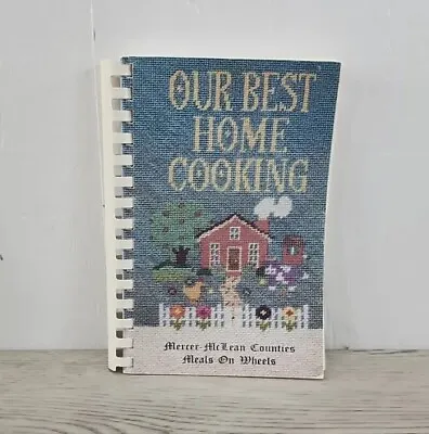 Our Best Home Cooking Cookbook Mercer-McLean Counties Meals On Wheels • $14.99
